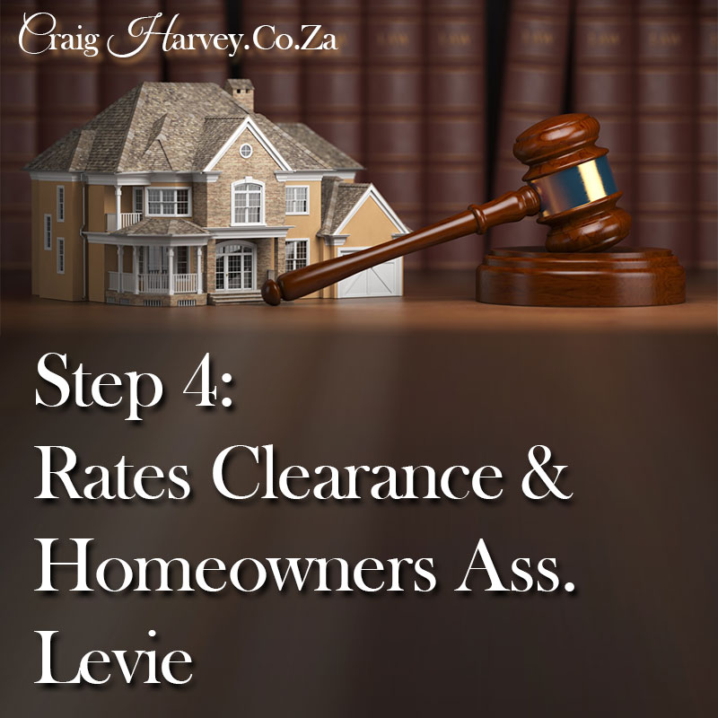 Property Law - Rates Clearance and Homeowners-Association Levy