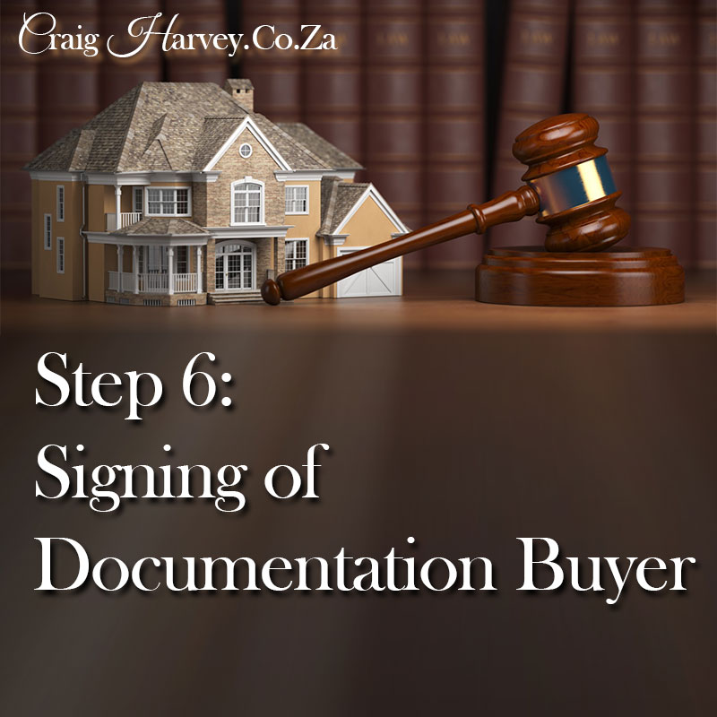 Property Law - Signing of Documentation - Buyer