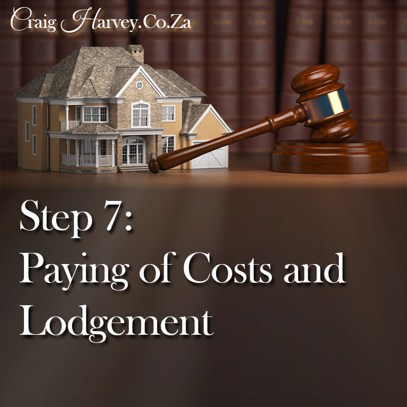Property Law - Paying of Costs and Lodgement